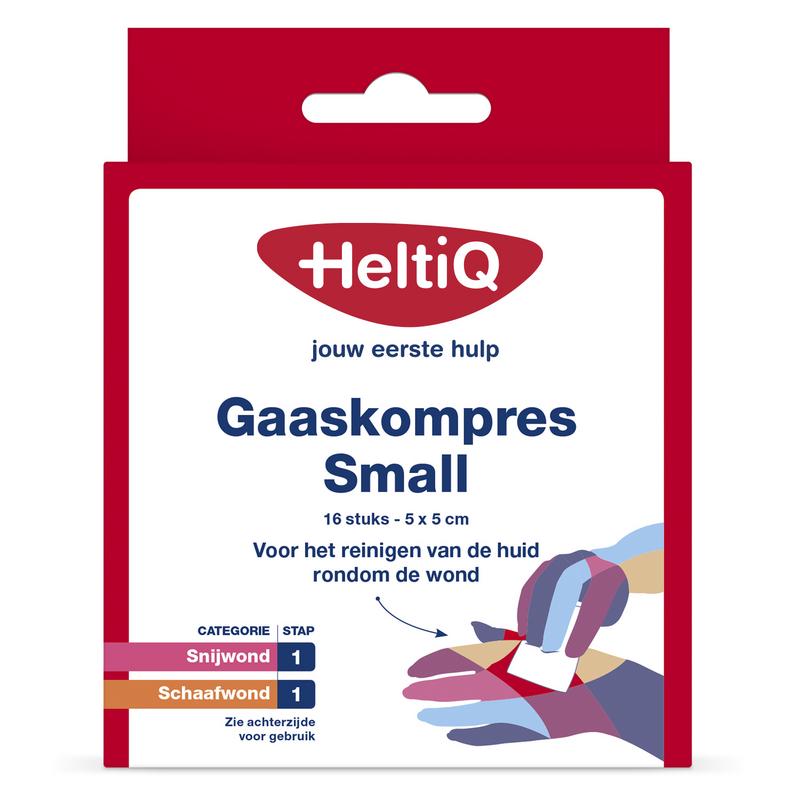 Heltiq Gaaskompressen 5 X 5Cm