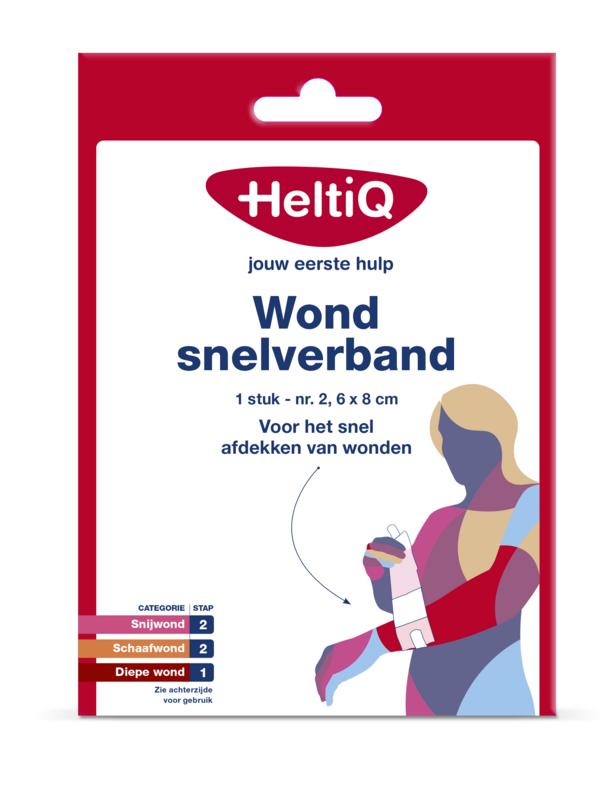Heltiq Wondsnelverband Nr. 2 6 X 8 Cm