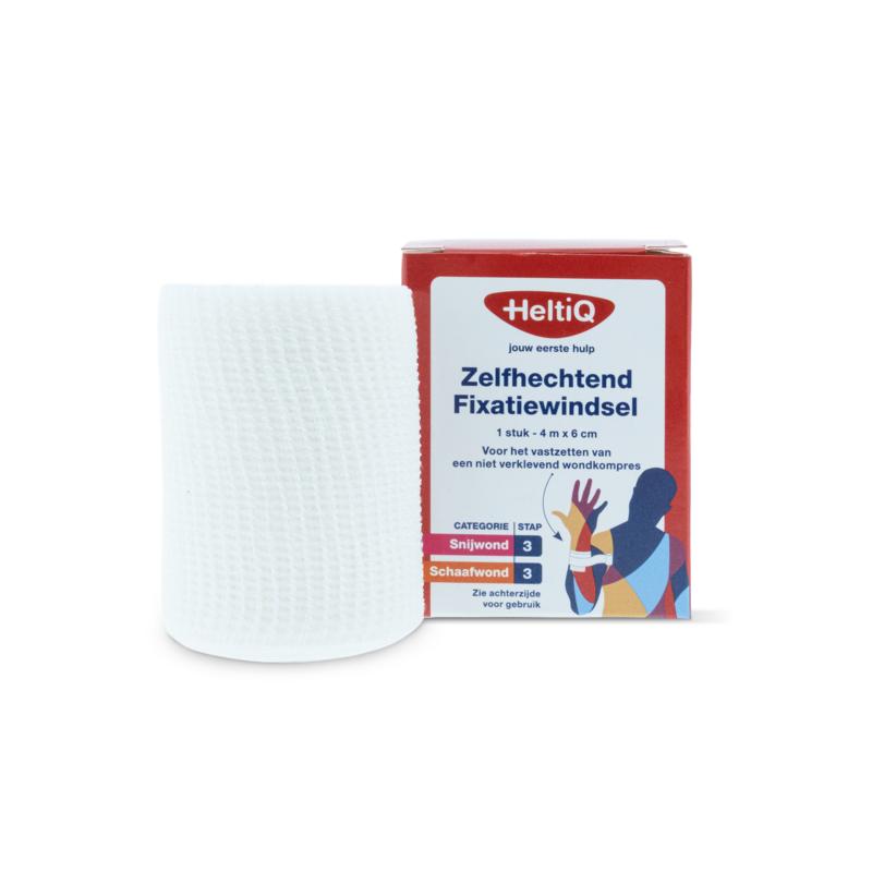 Zelfhechtend Windsel 4Mx6cm Heltiq