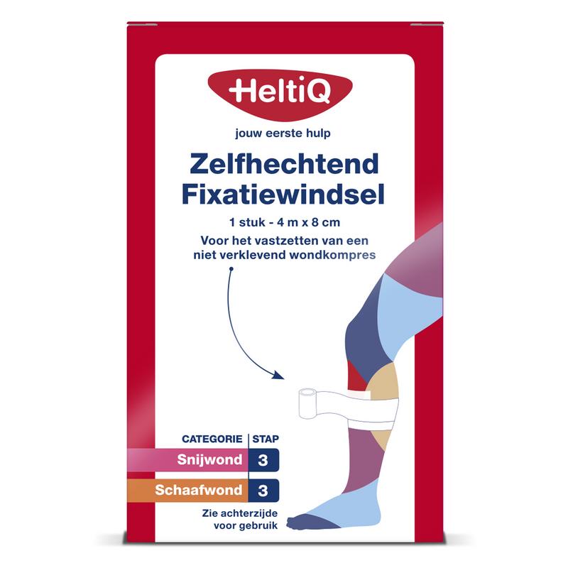 Zelfhechtend Windsel 4Mx8cm Heltiq