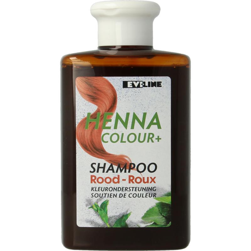 Henna Cure&Care Shampoo Colour + Rood