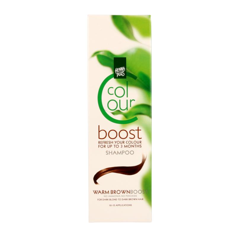 Henna Plus Colour Boost Warm Brown