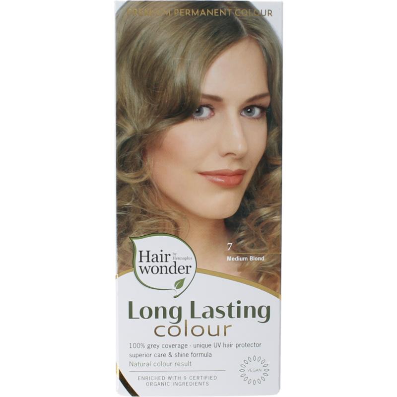 Henna Plus Long Lasting Colour 7 Medium Blond