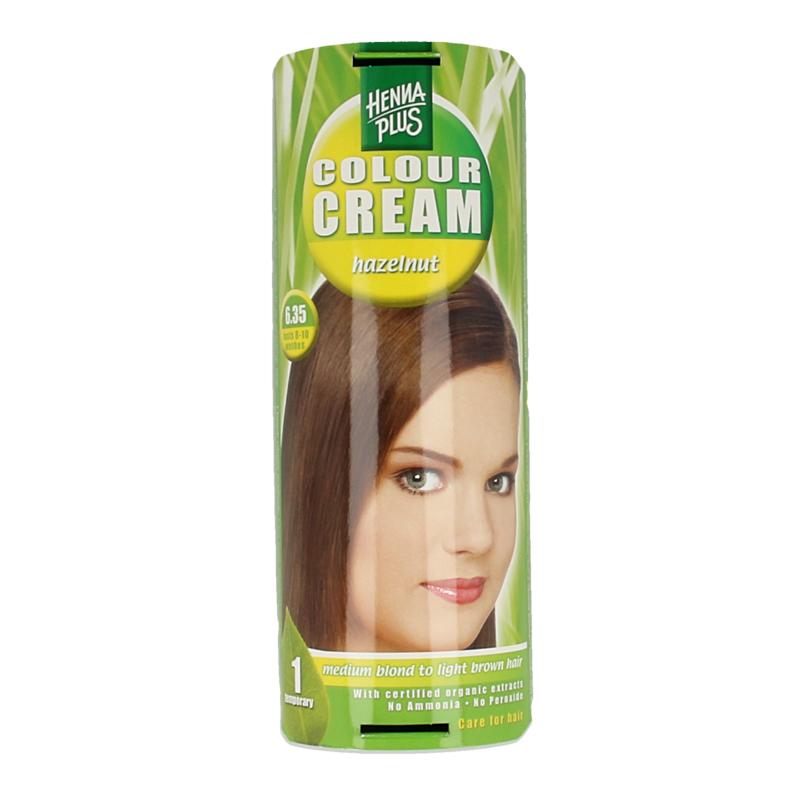 Henna Plus Colorcream Hazeln 6.35