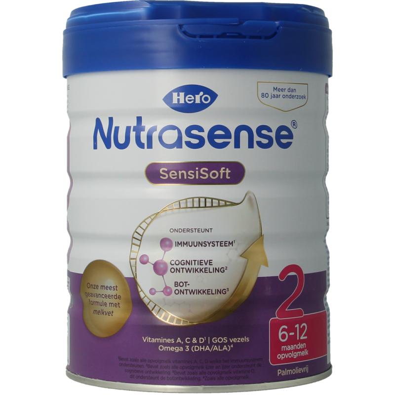 Hero Nutrasense Sensisoft Opvolgmelk 2 (6-12Mnd)