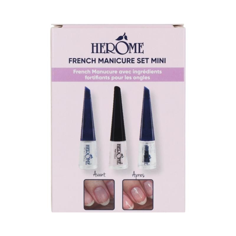 Herome French Manicure Set Mini 3 X 4 Ml
