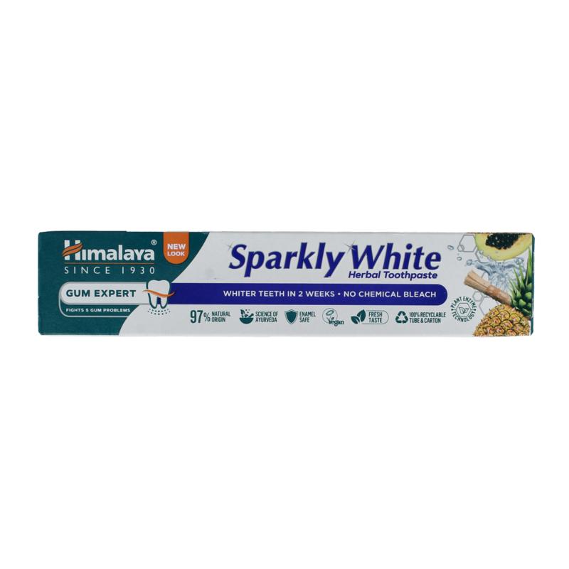 Himalaya Tandpasta Kruiden Sparkly White