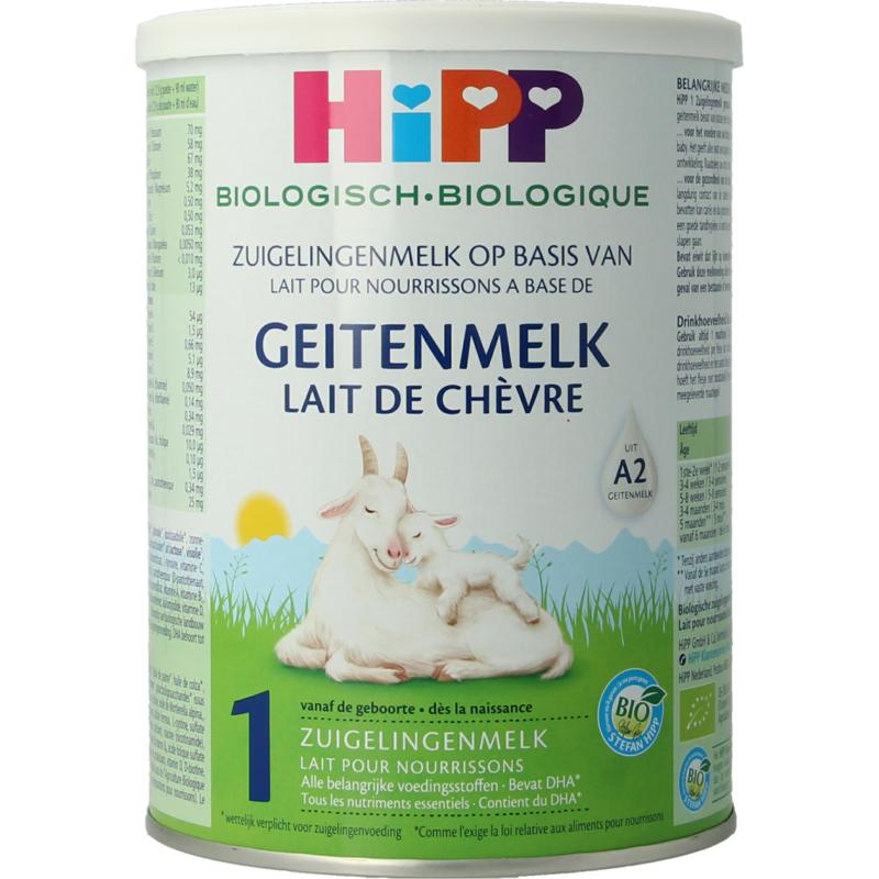 Hipp 1 Biologische Zuigelingenmelk Op Basis Van Geitenm