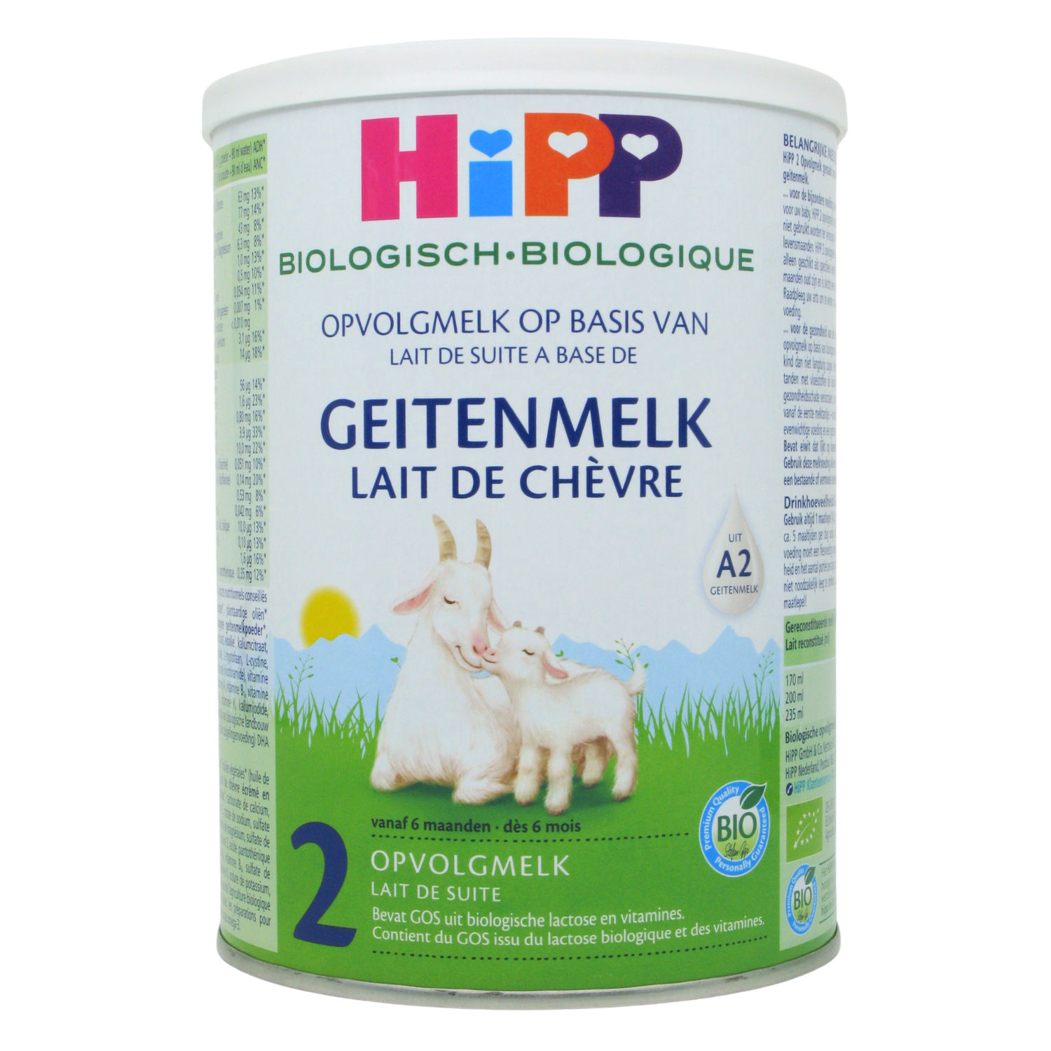 Hipp 2 Biologische Opvolgmelk Op Basis Van Geitenmelk
