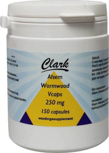 Alsem (Wormwood) Vcaps 250 Mg Clark Holisan