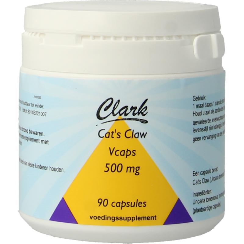 Cats Claw 500 Mg Clark Holisan