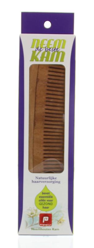 Holisan Neem Houten Kam Recht Fijn