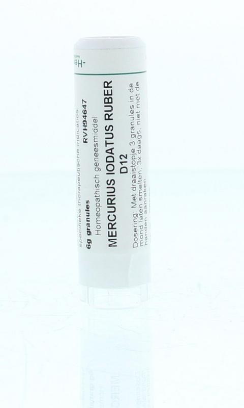 Homeoden Heel Mercurius Iodatus Ruber D12