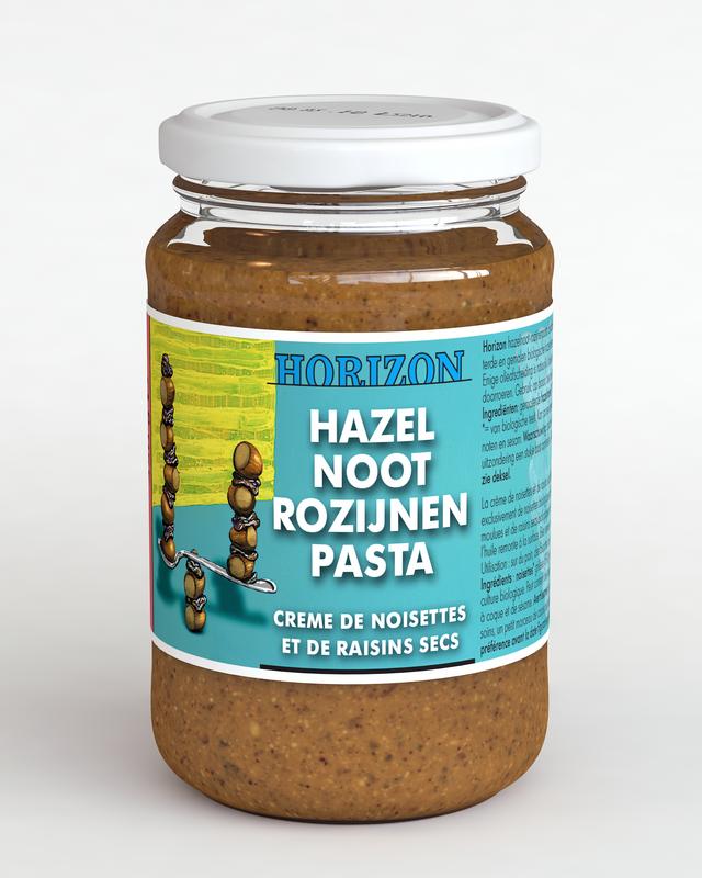 Horizon Hazelnoot Rozijnenpasta Eko Bio