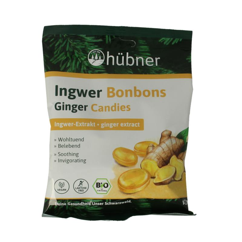 Hubner Gember Bonbons Bio