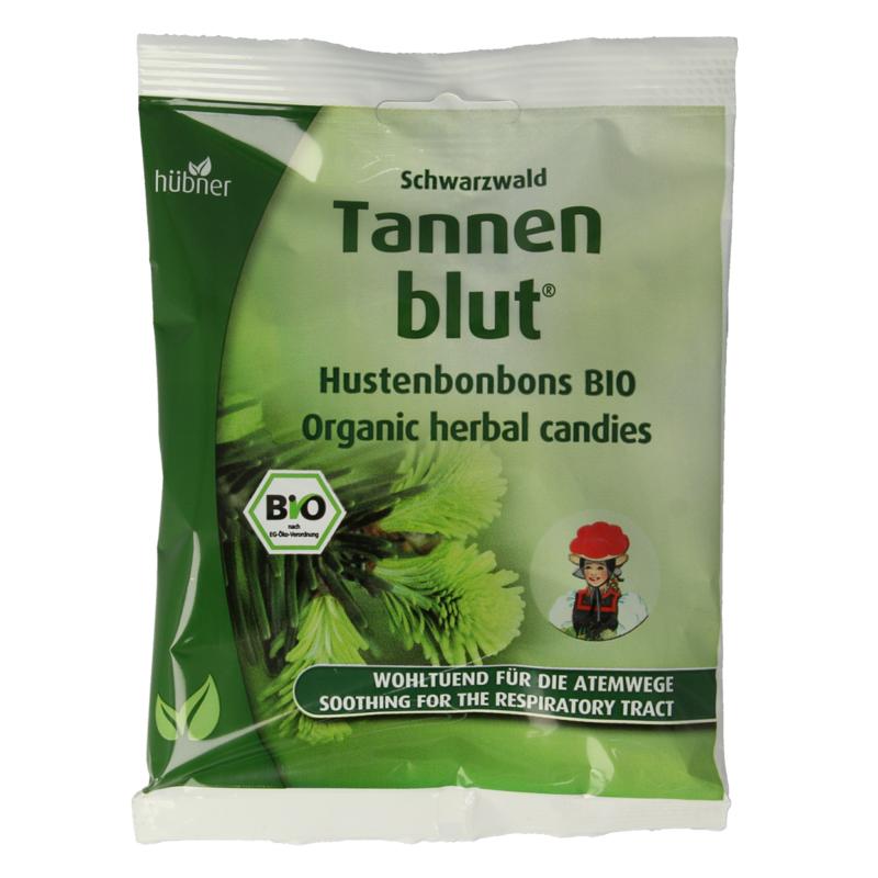 Hubner Tannenblut Hoestbonbons Bio