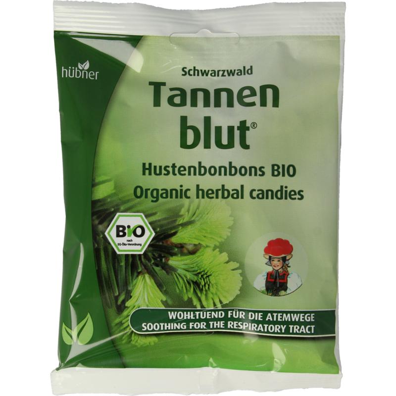 Hubner Tannenblut Hoestbonbons Bio