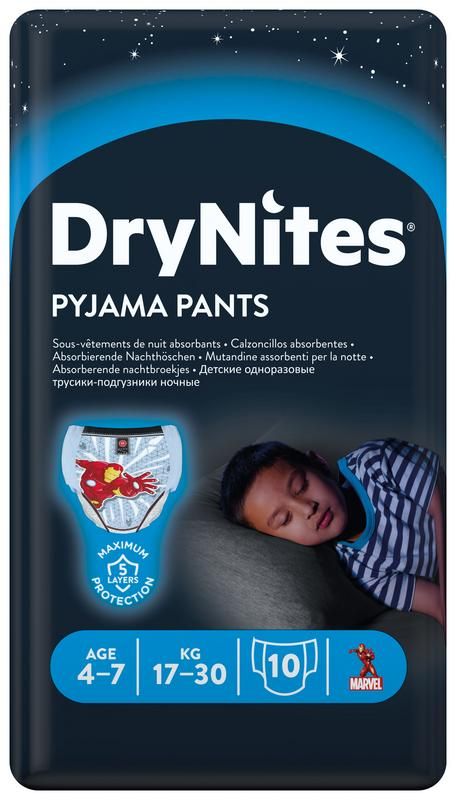 Huggies Drynites Boy 4-7 Jaar