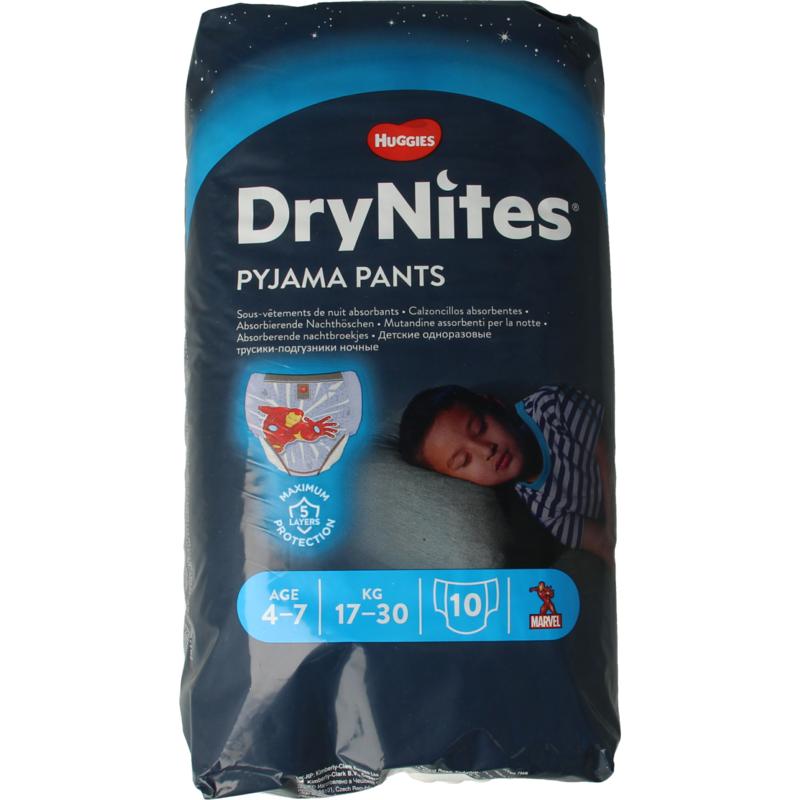 Huggies Drynites Boy 4-7 Jaar