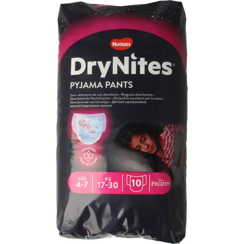 Huggies Drynites Girl 4-7 Jaar