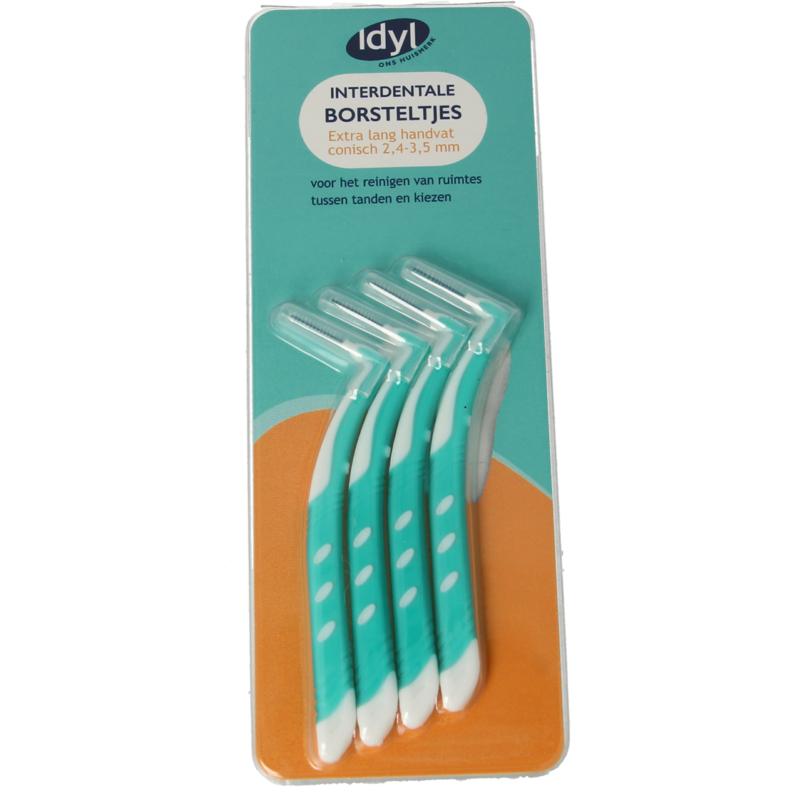 Idyl Interdentale Borstel Conisch Extra Lang Xl 2.5 - 3