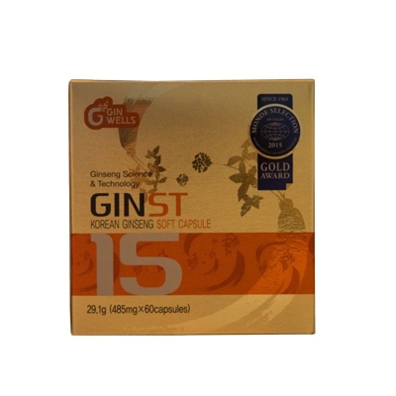 Ilhwa Ginst15 Korean Ginseng Soft Capsules