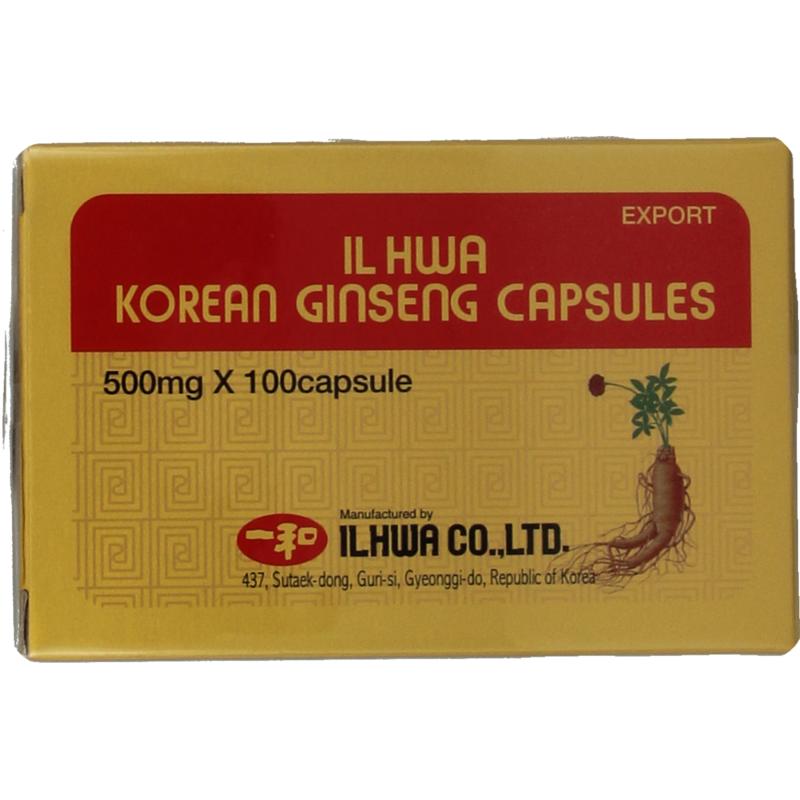Ilhwa Korean Ginseng Capsule