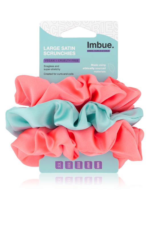 Imbue Scrunchies Satin Large