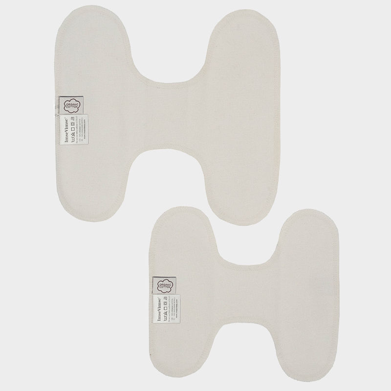 Imsevimse Inlegkruisjes Wasbaar Zonder Sluiting Naturel