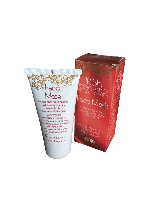 Irish Organics Gezichtsmasker Zeewier Parfumvrij Bio