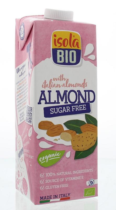 Isola Bio Amandeldrank Ongezoet Bio