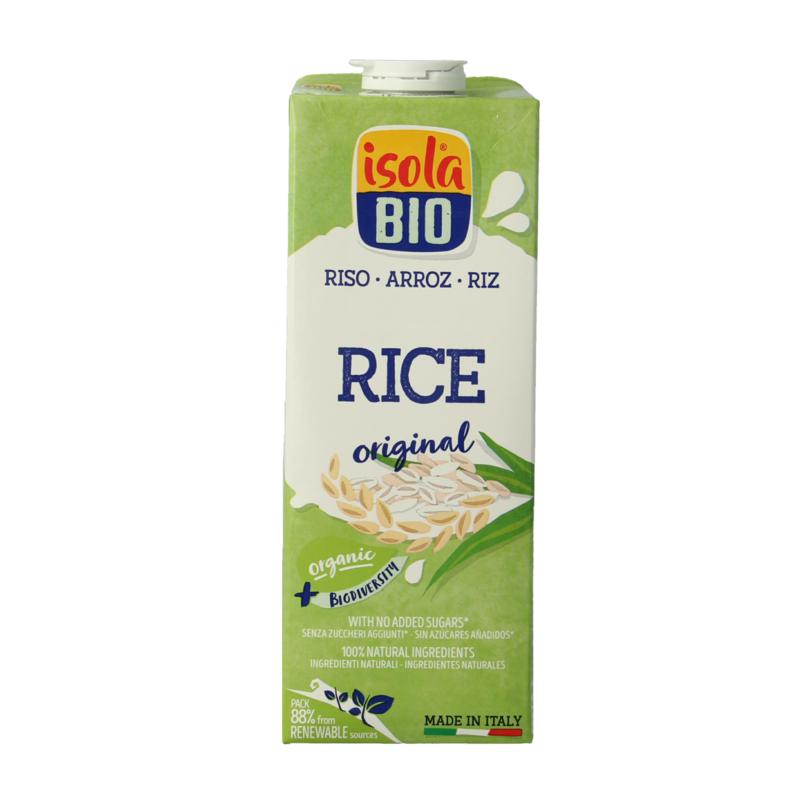 Isola Bio Rijstdrank Naturel Bio