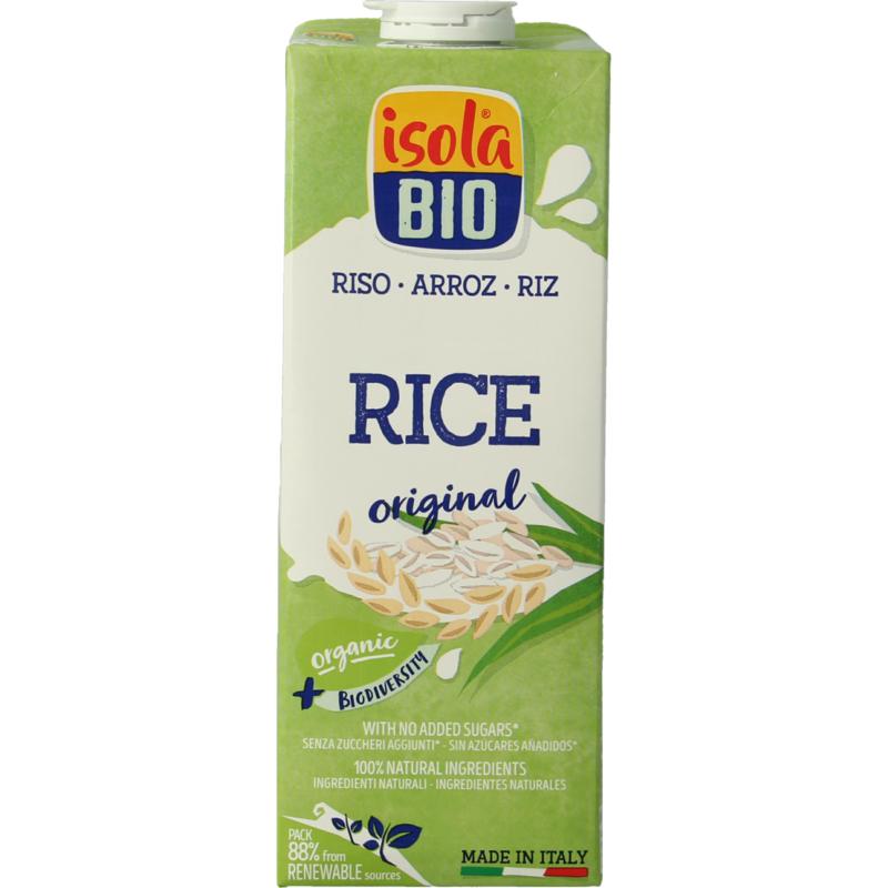 Isola Bio Rijstdrank Naturel Bio