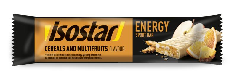 Isostar Energy Sport Bar Cereals & Multifruits Single