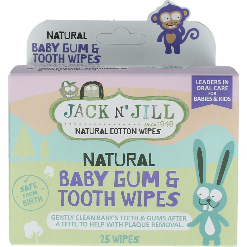 Jack N Jill Natural Baby Gum & Tooth Wipes
