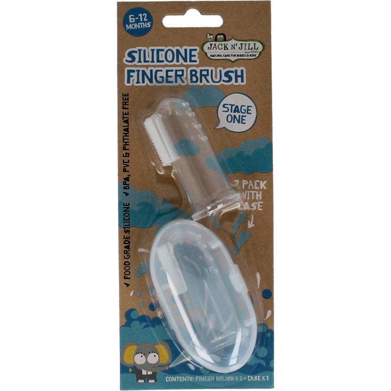 Jack N Jill Silicone Finger Brush