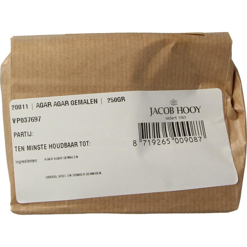 Jacob Hooy Agar Agar Gemalen