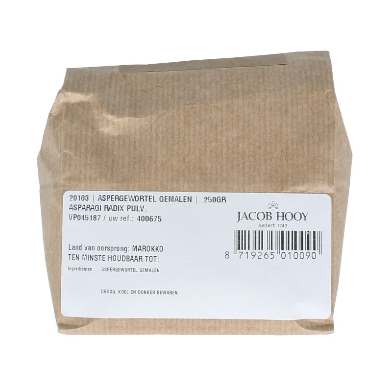 Jacob Hooy Aspergewortel Gemalen