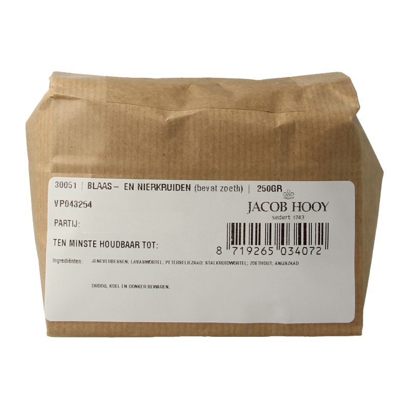 Jacob Hooy Blaas En Nier Kruiden