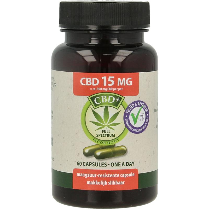 Jacob Hooy Cbd Capsules 15Mg