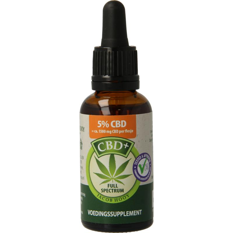 Jacob Hooy Cbd Plus Olie 5%