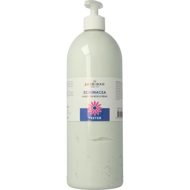 Jacob Hooy Echinacea Hand & Body Creme 1000Ml Tester