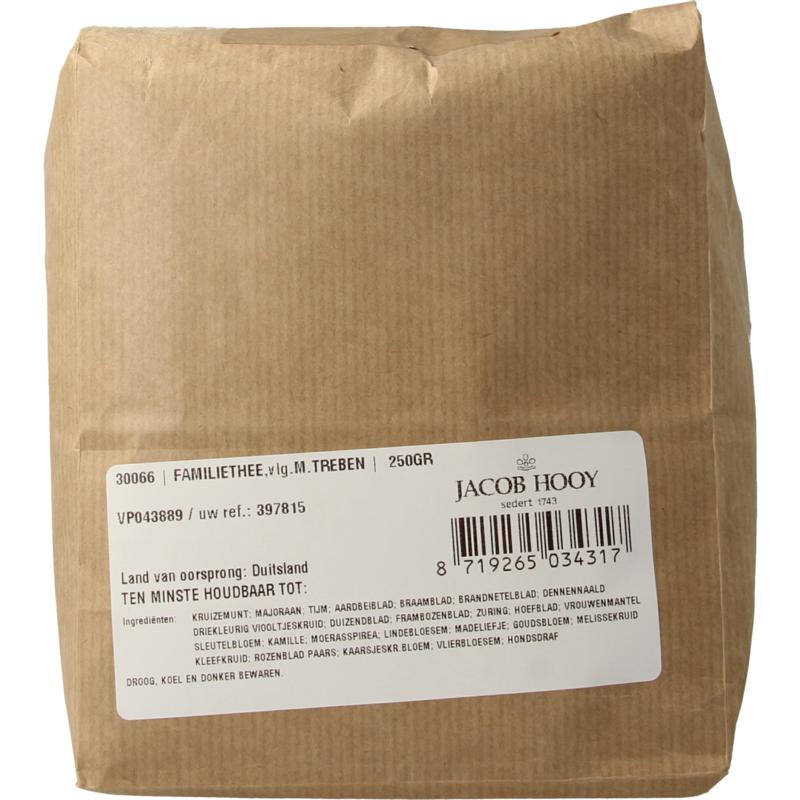 Jacob Hooy Familiethee Volgens M. Treben