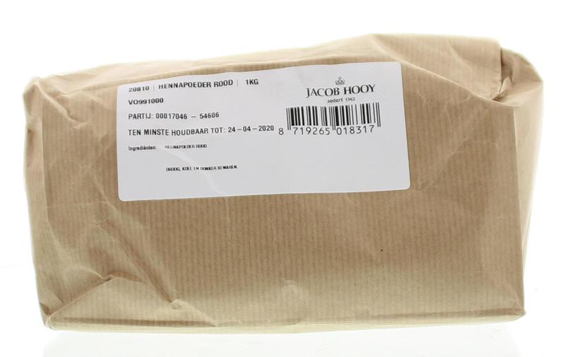 Jacob Hooy Hennapoeder Rood