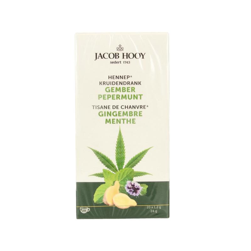 Jacob Hooy Hennep Gember Pepermunt Thee