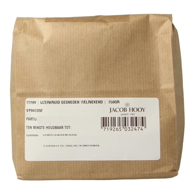 Jacob Hooy Ijzerkruid Gesneden Welriekend