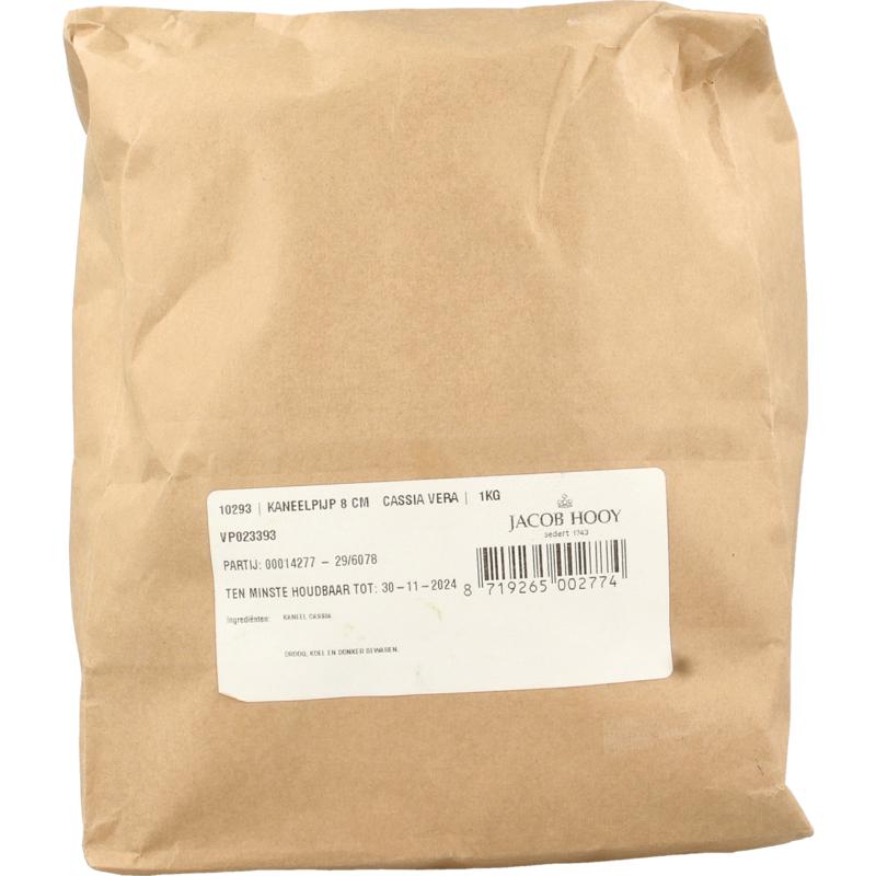 Jacob Hooy Kaneel Pijpjes 8Cm