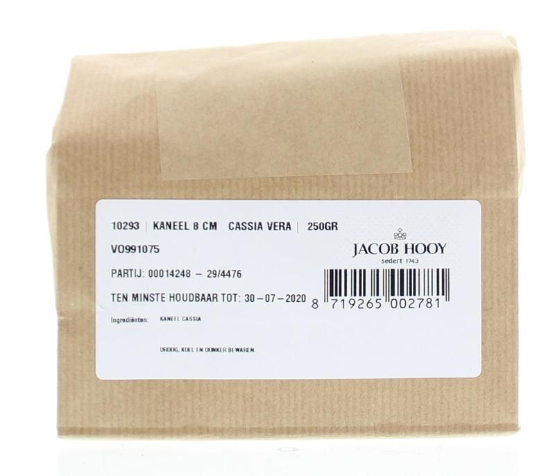 Jacob Hooy Kaneel Pijpjes 8Cm
