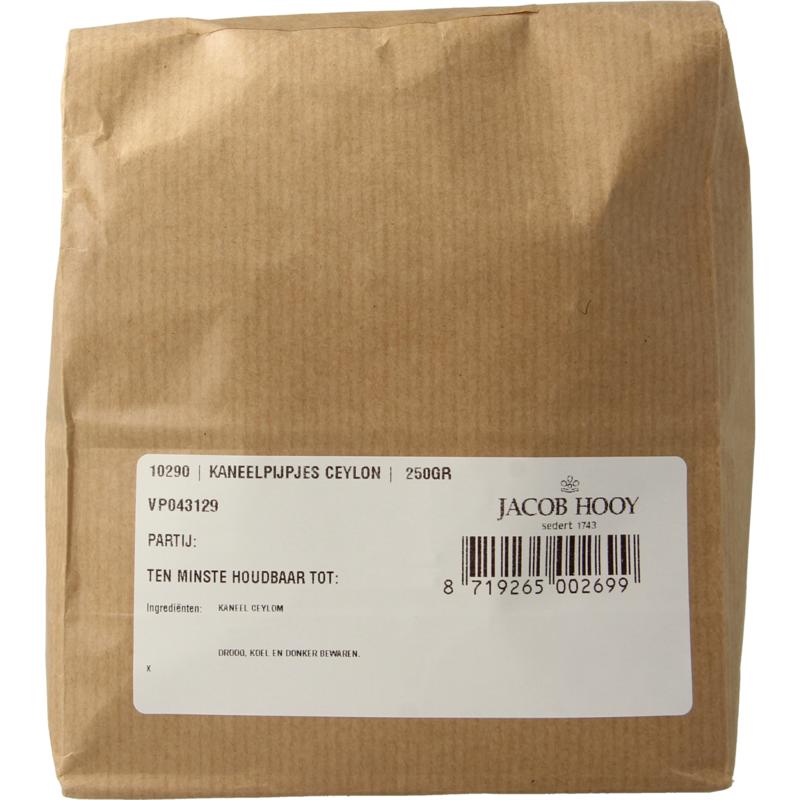 Jacob Hooy Kaneel Pijpjes Ceylon