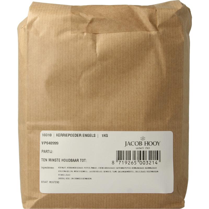 Jacob Hooy Kerriepoeder Engels